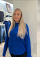 VMLEFILE Pullover - Beaucoup Blue