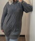 NMOSCAR Pullover - Charcoal Gray
