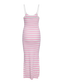 PCAMANDA Dress - Pink / White