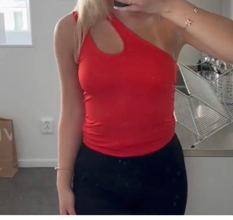 VMBIANCA Tops - Poppy Red