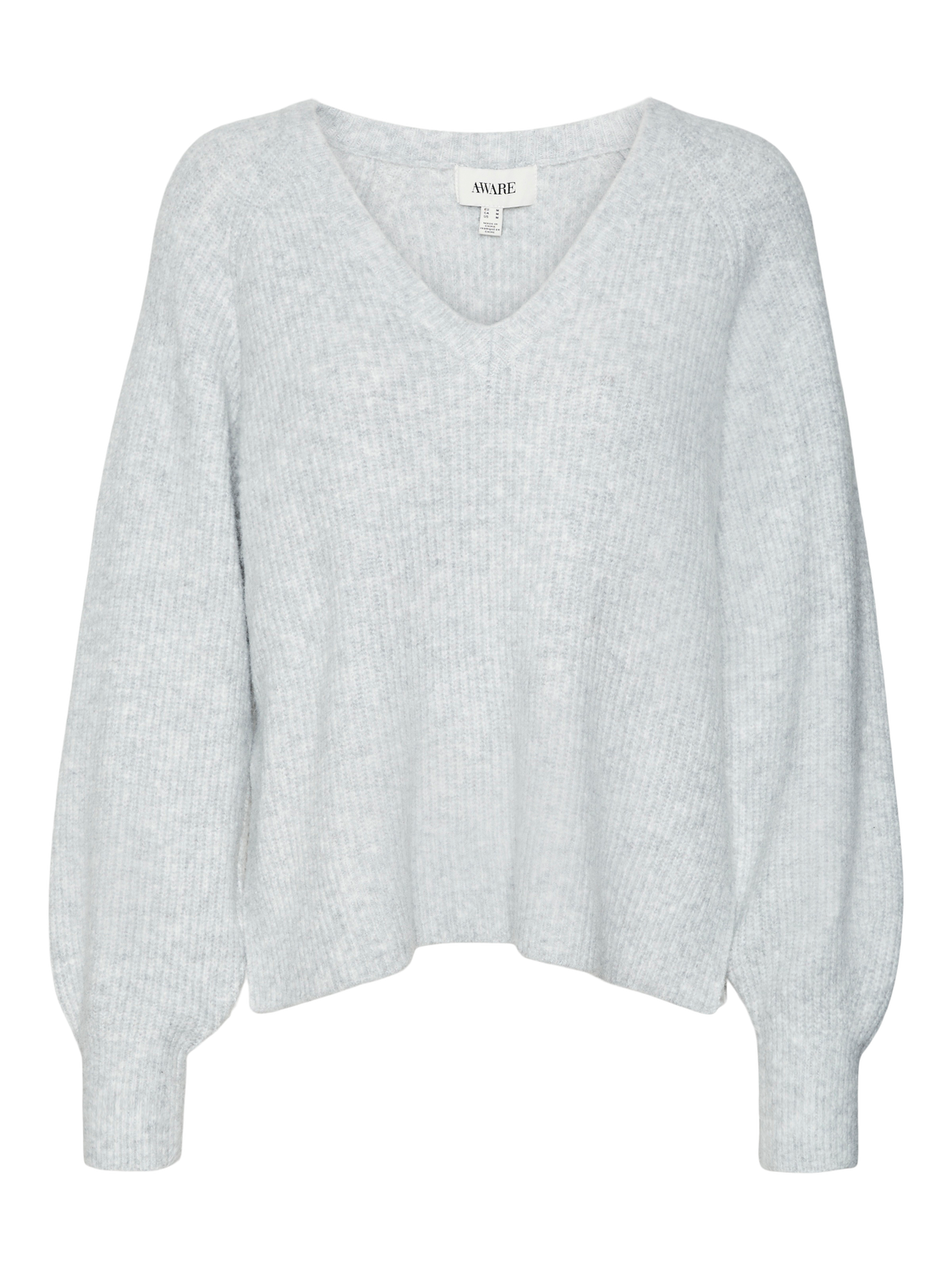 VMSTAZIE Pullover - Light Grey Melange